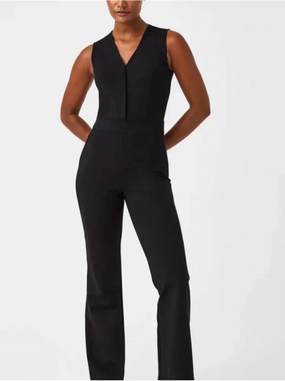 Spanx Perfect Black Jumpsuit - Medium/Tall